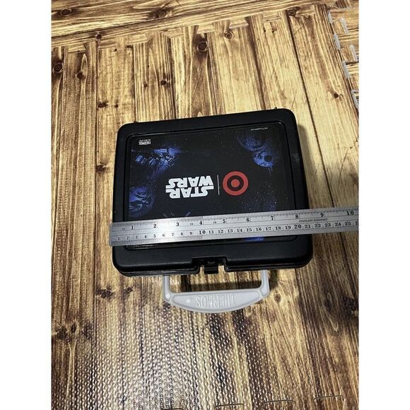 Thermos - Black Star Wars Plastic Lunch Box Made in USA TARGET EXCLUSIVE - Picture 7 of 8